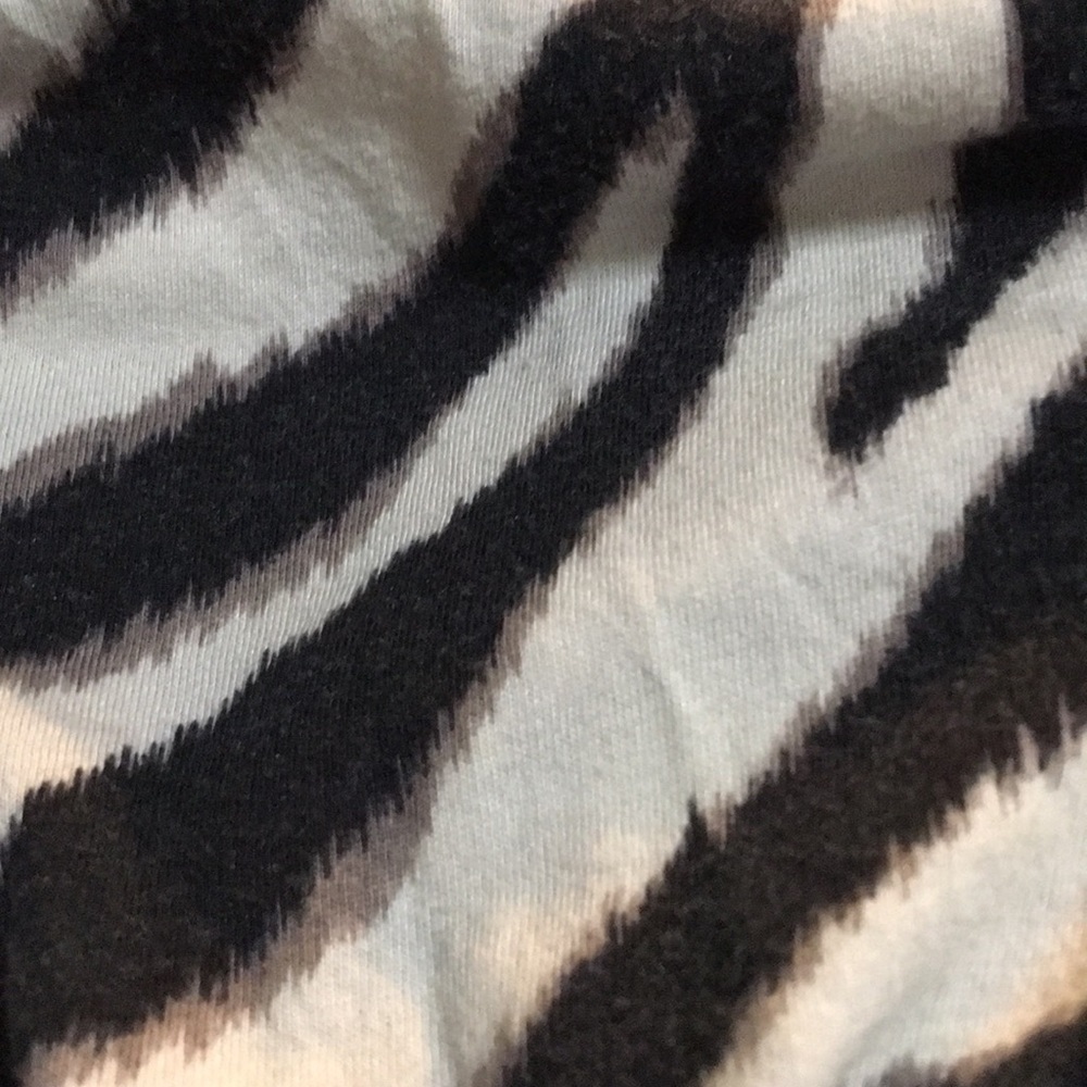 WOMAN Within Animal Print Shirt Size S - Picture 3 of 3